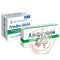 Альфа-липон табл.600 мг  №30  КВЗ